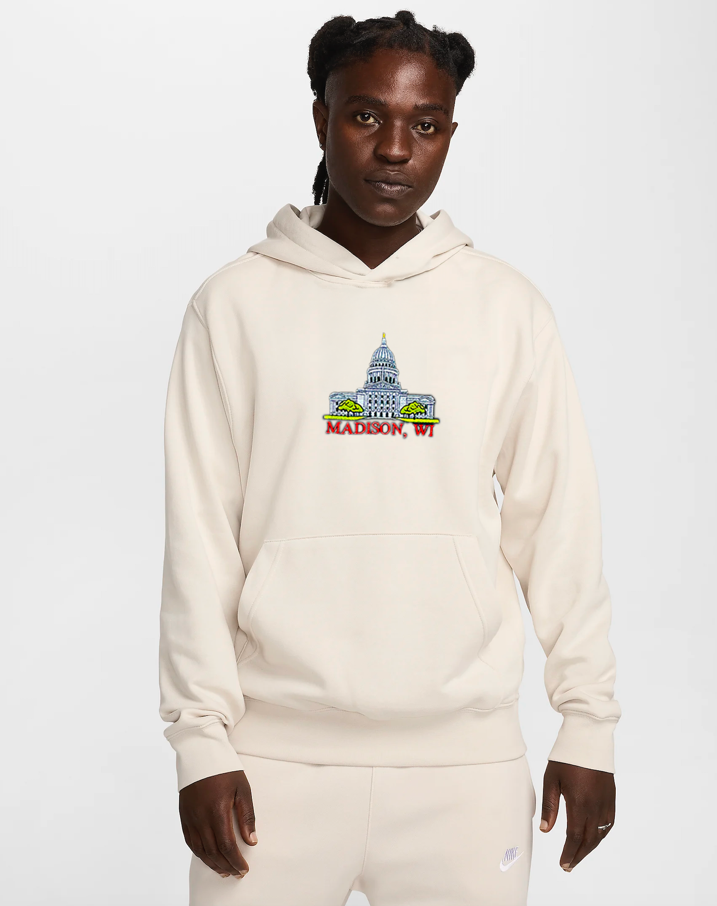 Cream Capitol Hoodie