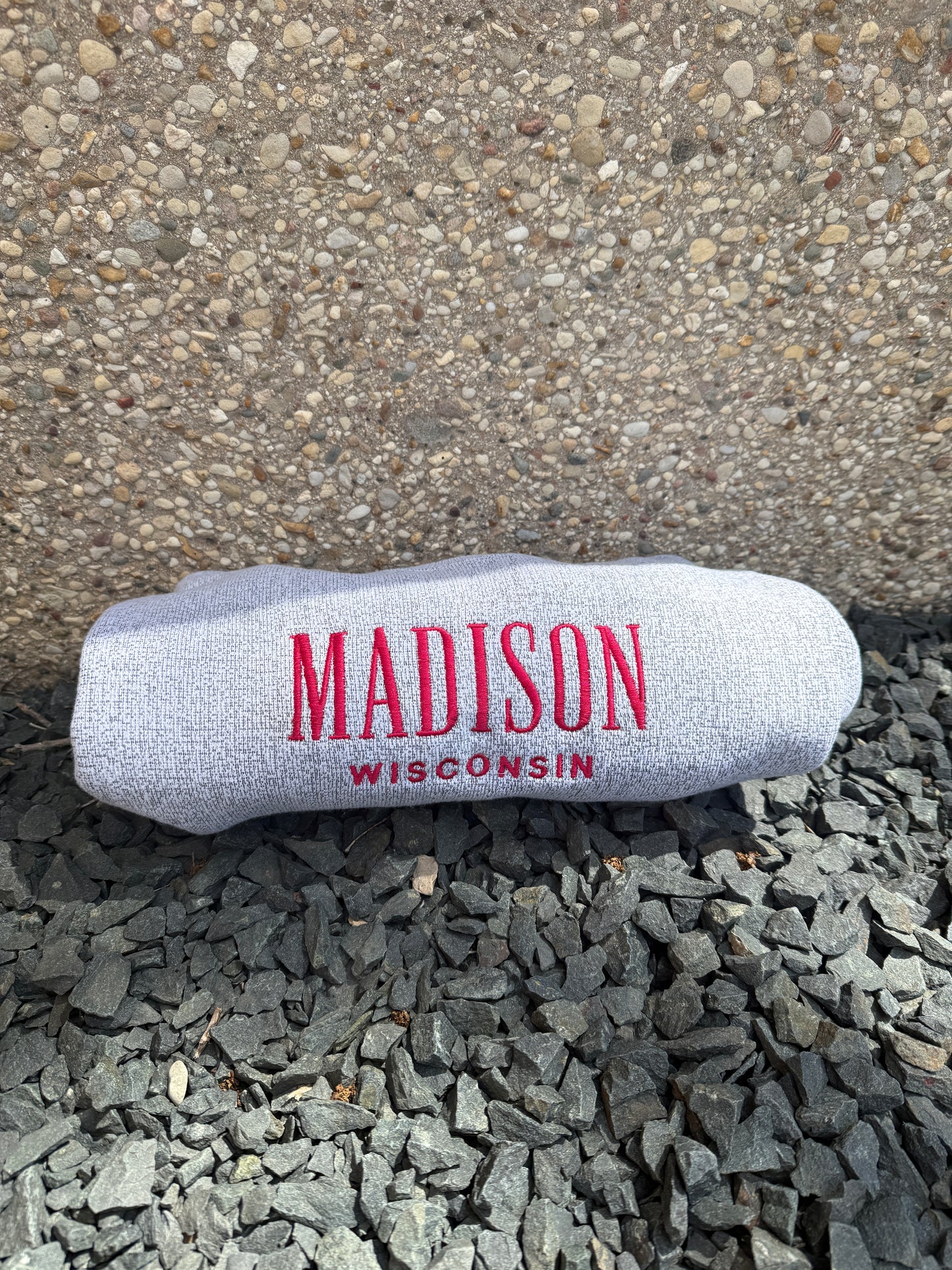 Madison Wisconsin Knit Crewneck