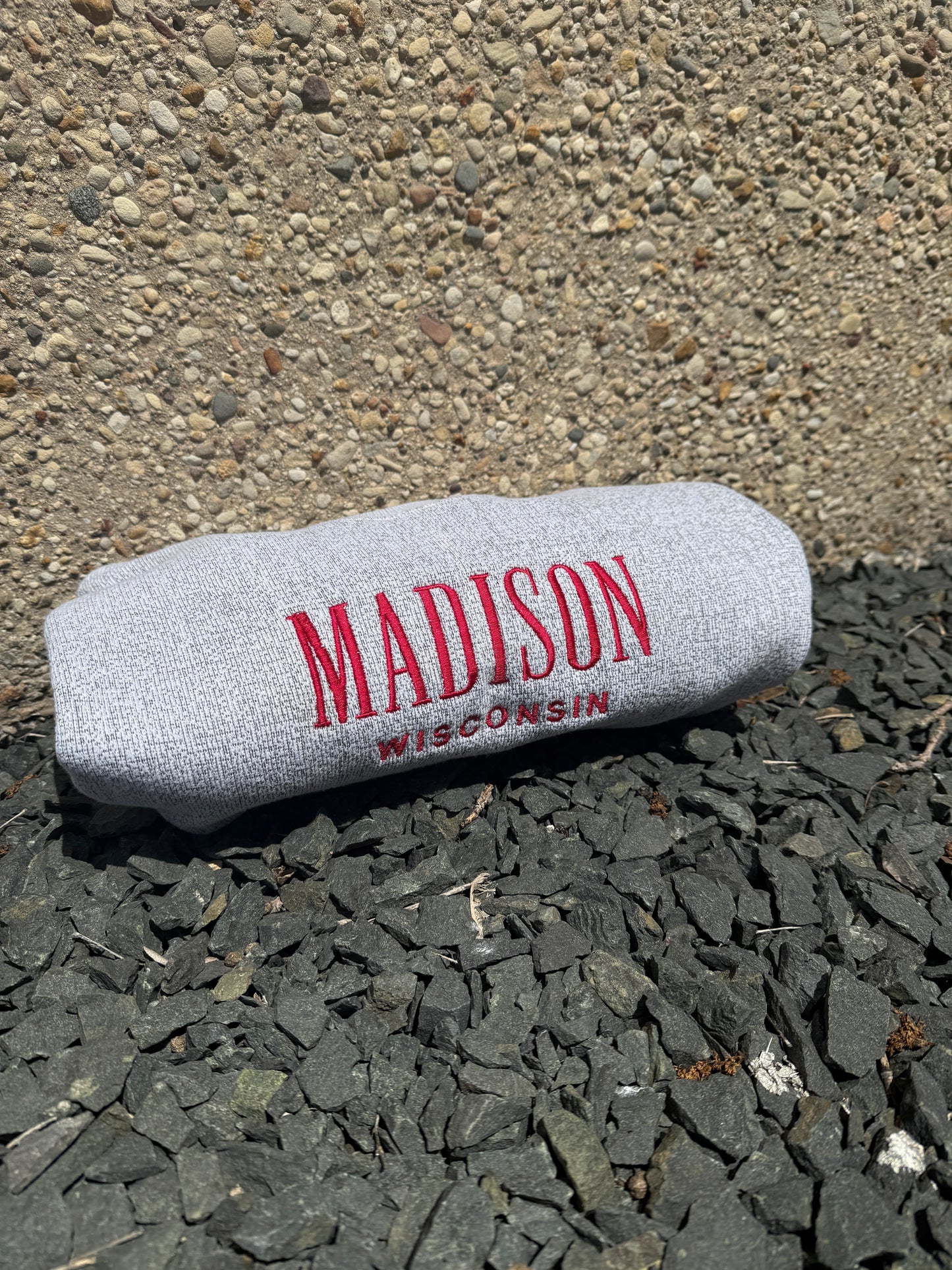 Madison Wisconsin Knit Crewneck