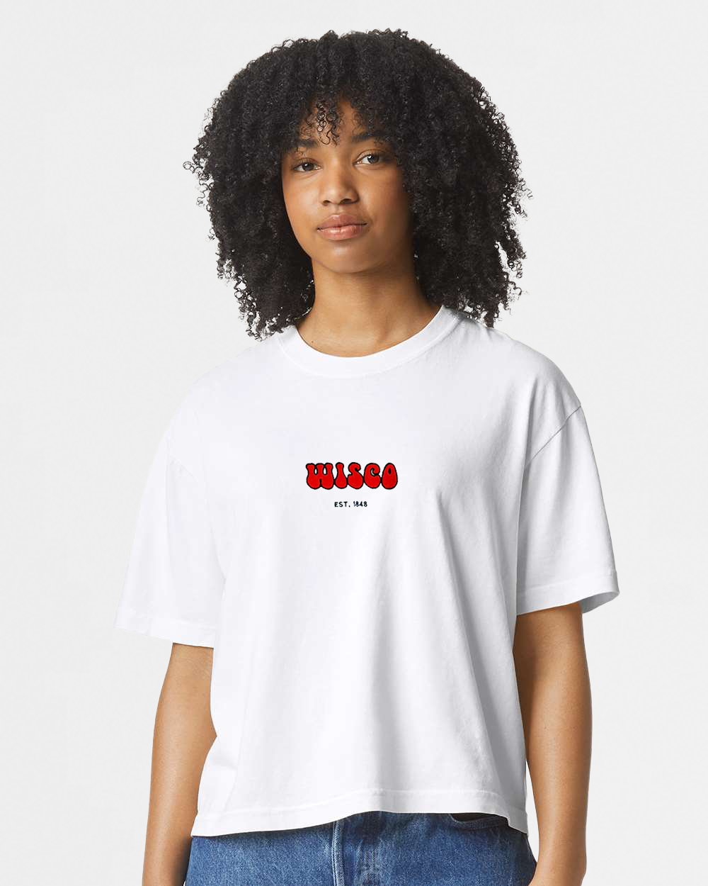 White Wisco Boxy T-Shirt